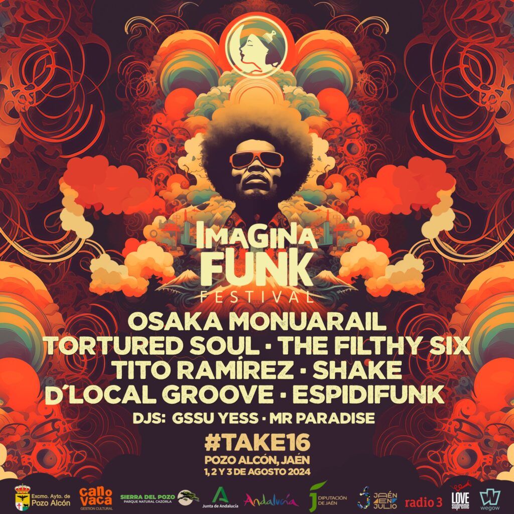 01 ago 2024 - 03 ago 2024 · Jaén en Julio Imagina Funk