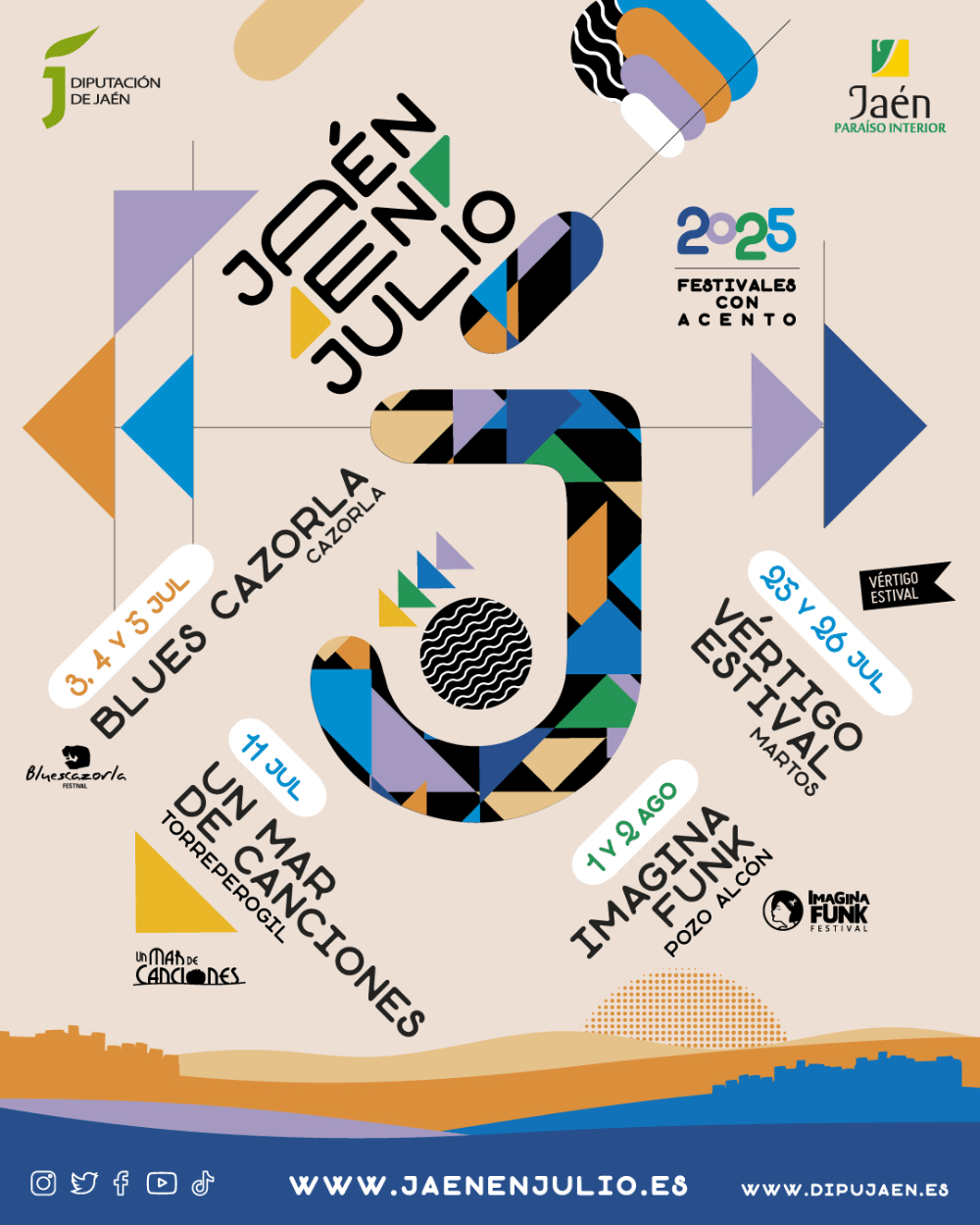03 julio-02 agosto · Jaén en Julio'25