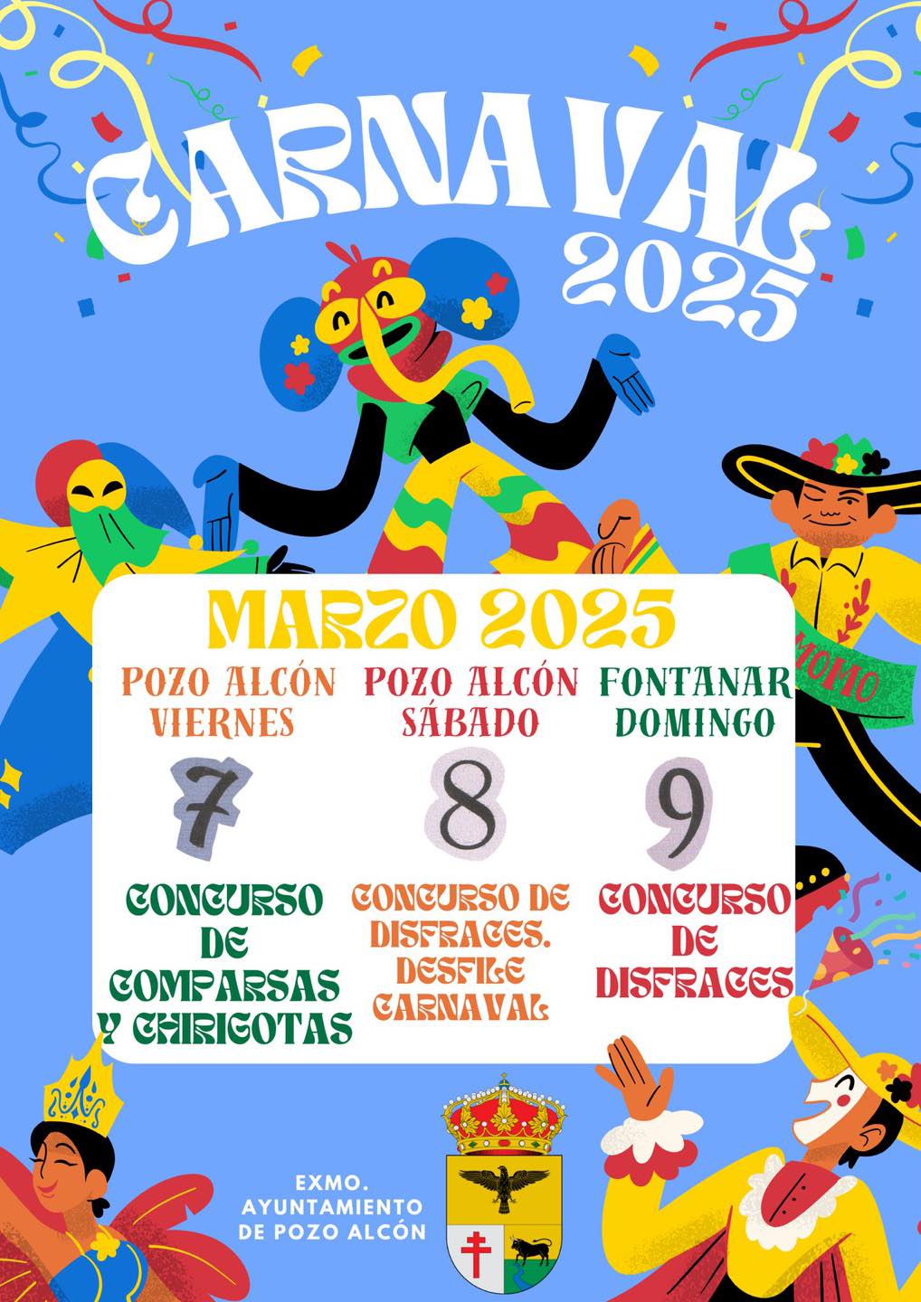 07-09 marzo · Carnaval de Pozo Alcón