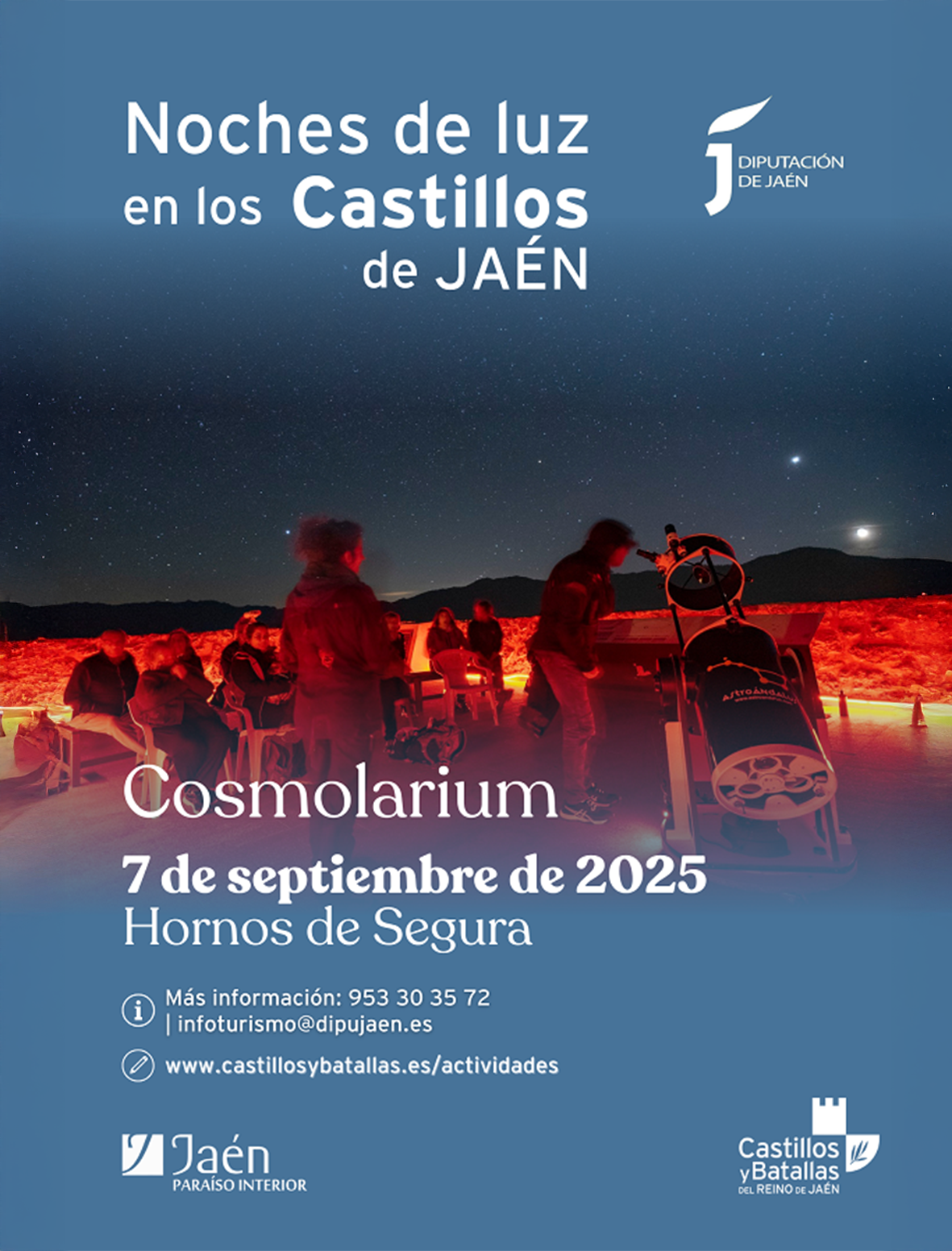 07 septiembre · Noches de Luz en los Castillos de Jaén