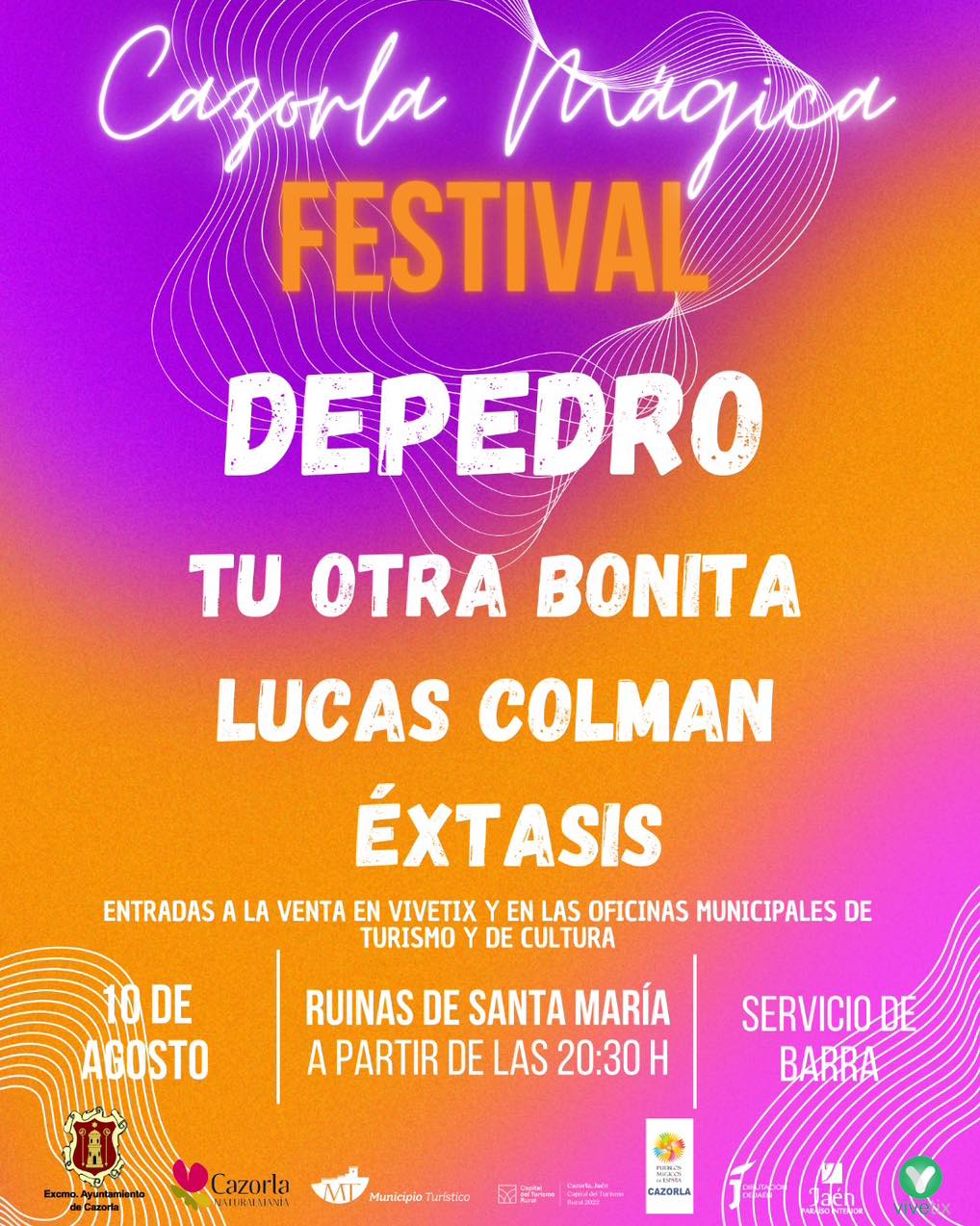 10 agosto · Cazorla Mágica Festival