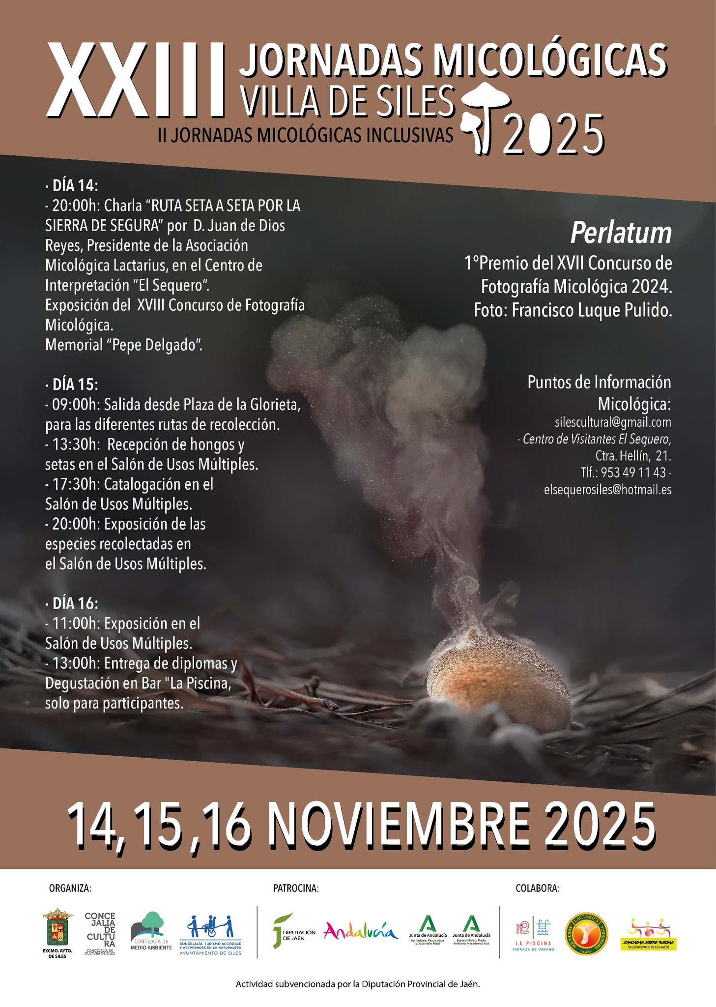XXIII Jornadas Micológicas Villa de Siles