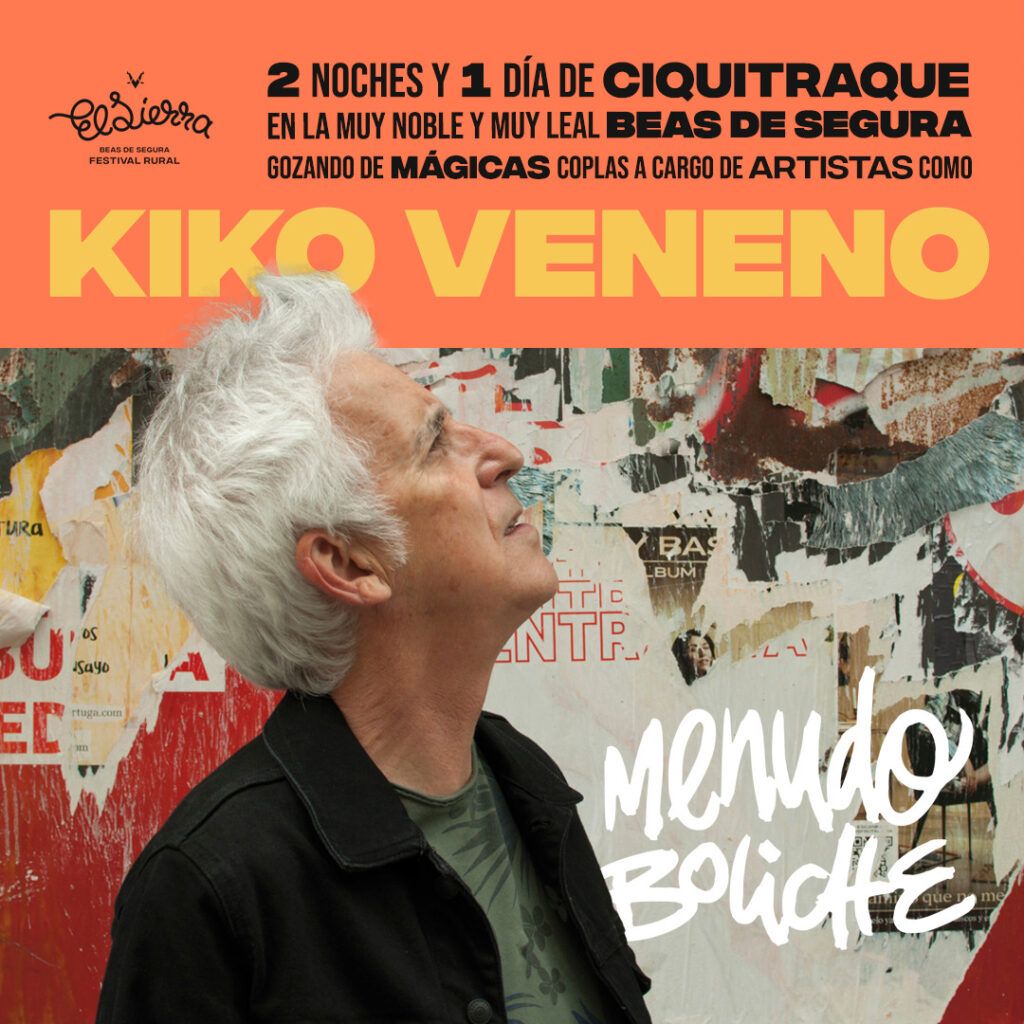 16-17 agosto · cartel-kiko-veneno-beas-de-segura