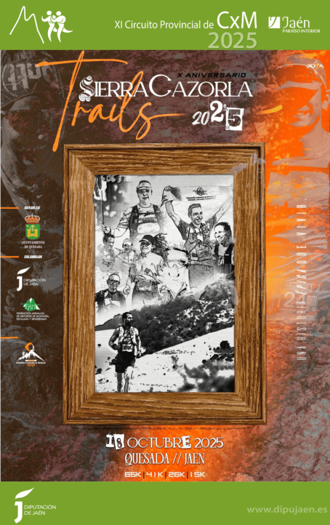 18 octubre · X Sierra Cazorla Trails 25