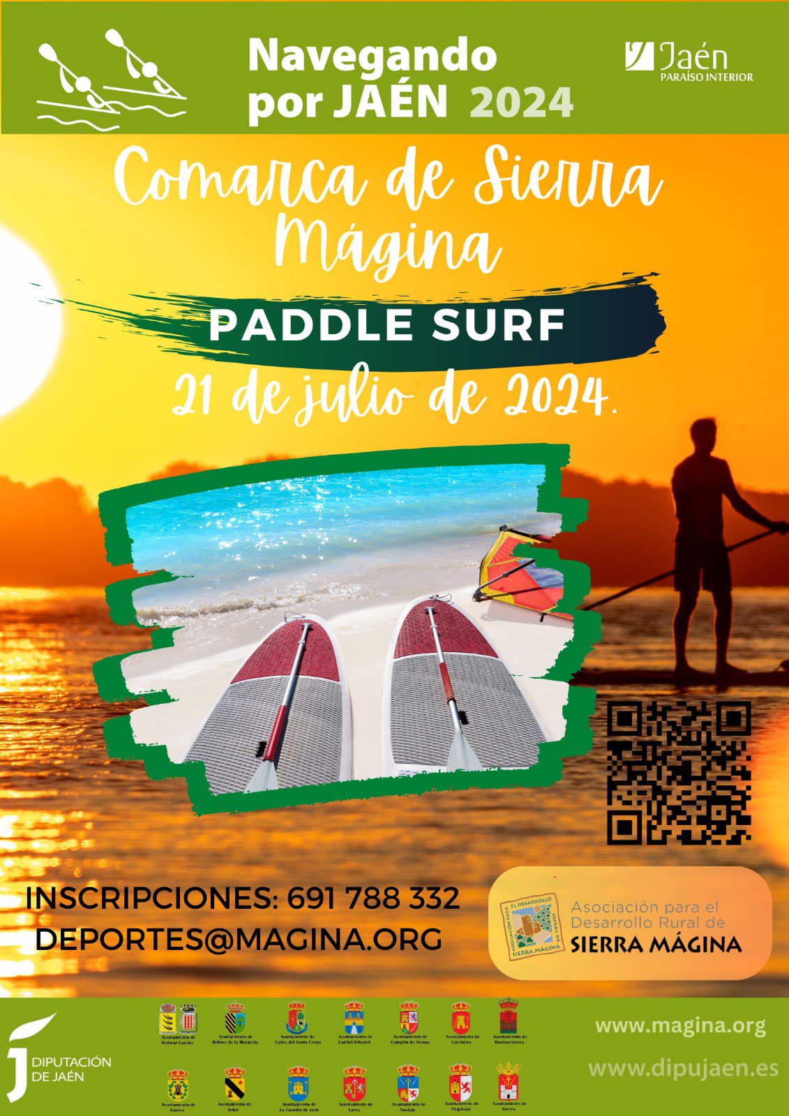 Disfruta navegando por Jaén en Paddle Surf, en Sierra Mágina