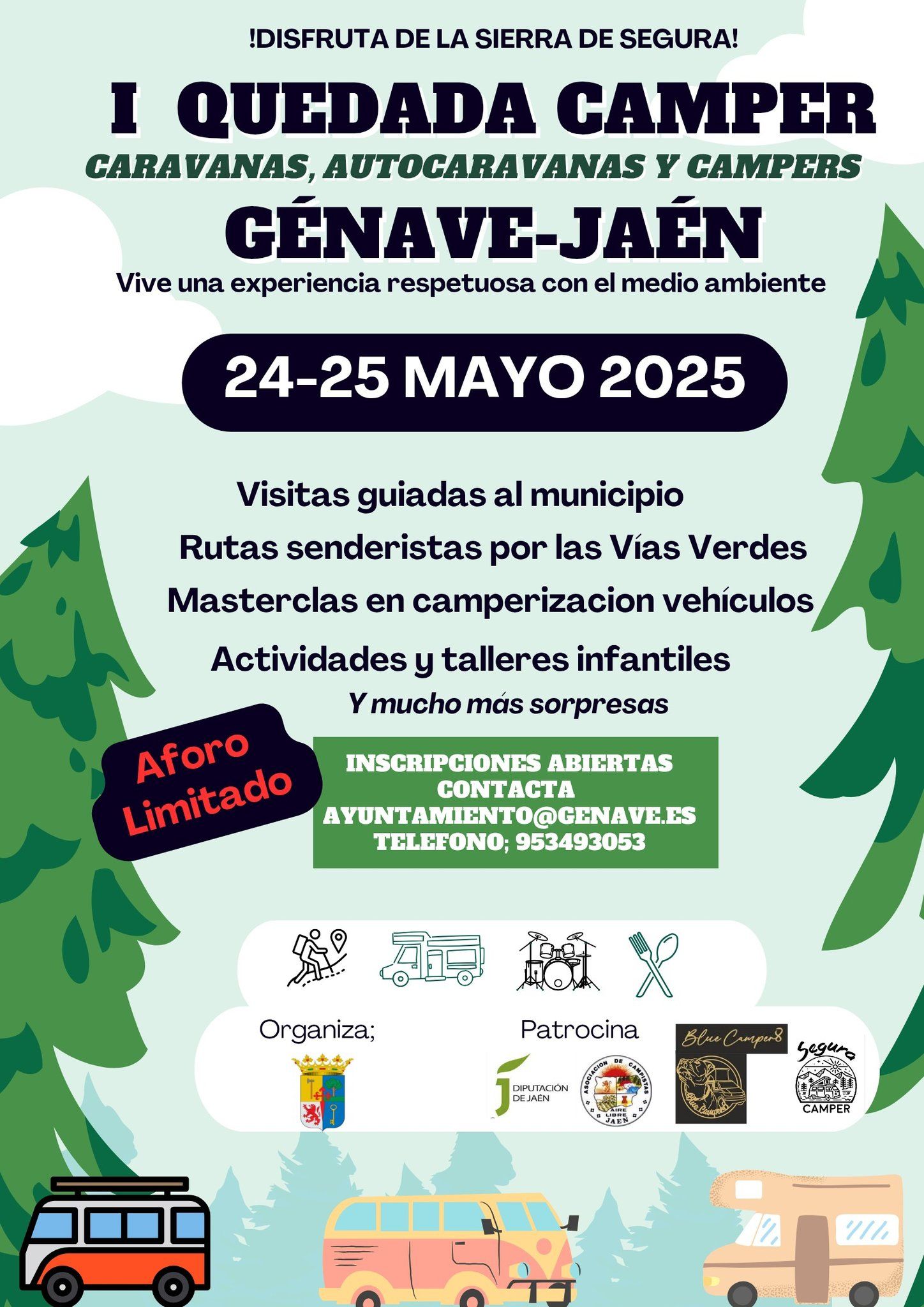 24-24 mayo · I Quedada Camper (Génave)