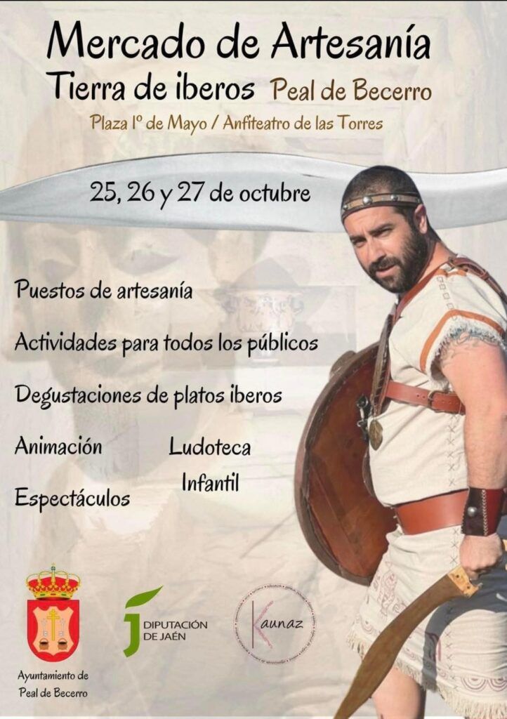 25-27 octubre · Mercado de Artesanía (Tierra de Íberos)