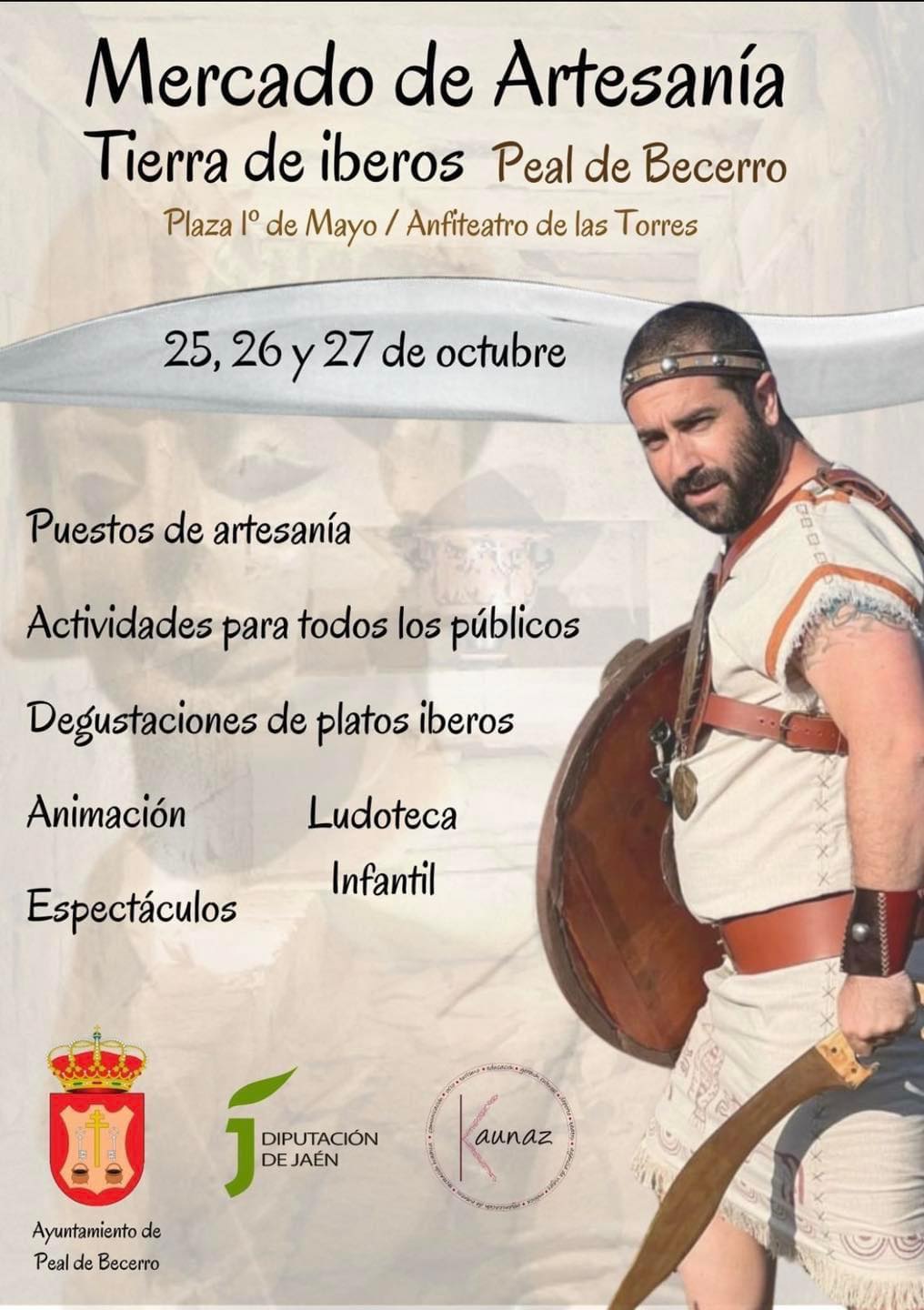 25-27 octubre · Mercado de Artesanía (Tierra de Íberos)