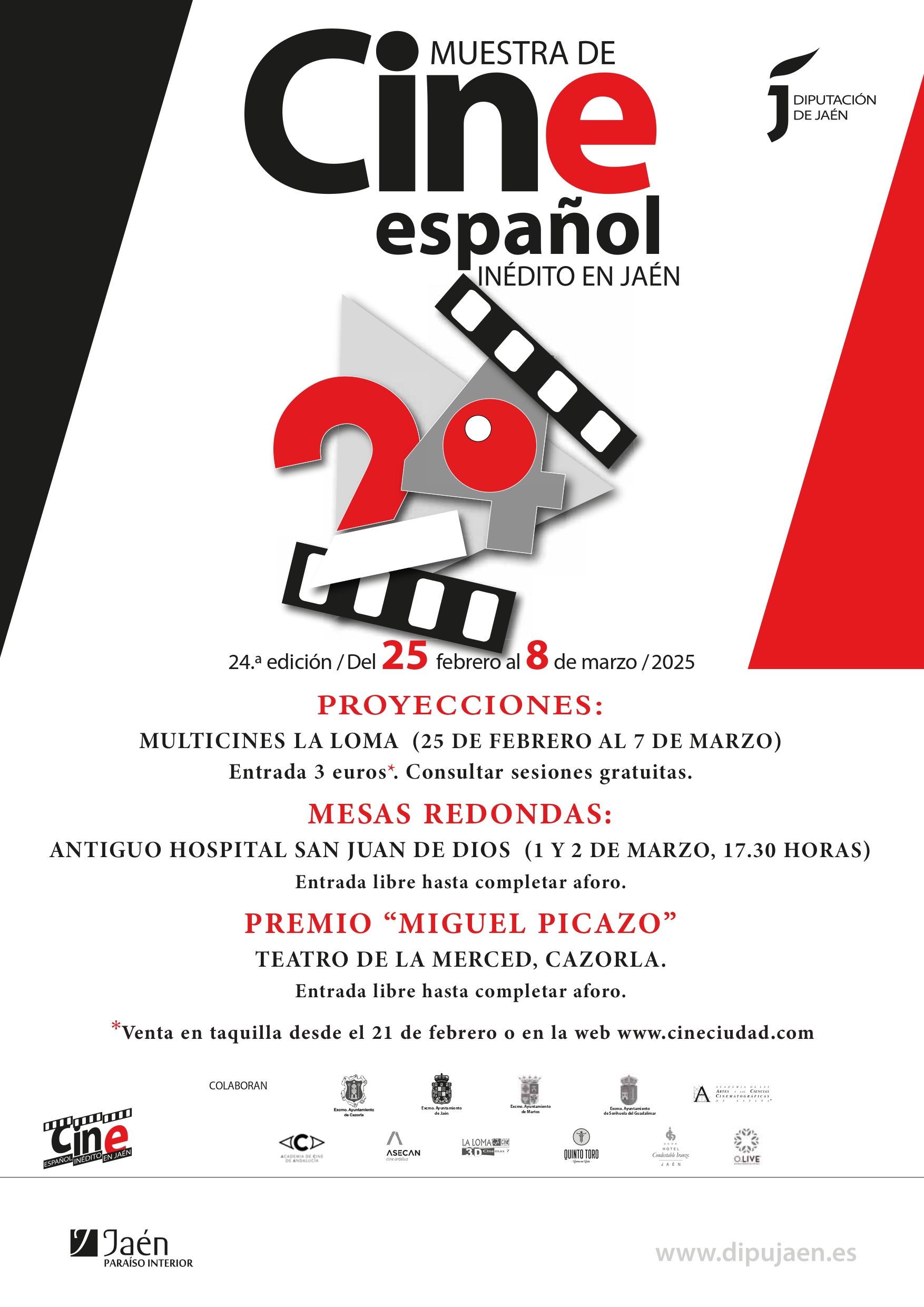 24ª Muestra de Cine Español Inédito en Jaén