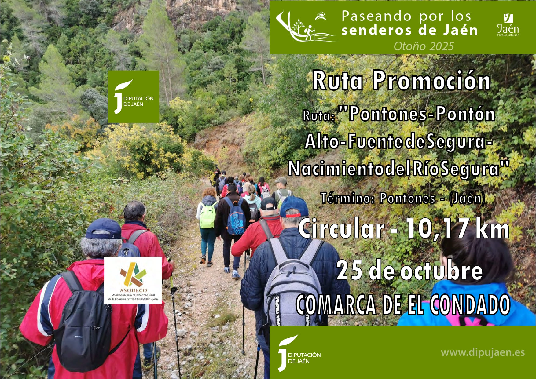 25 octubre · Paseando por los senderos · El Condado