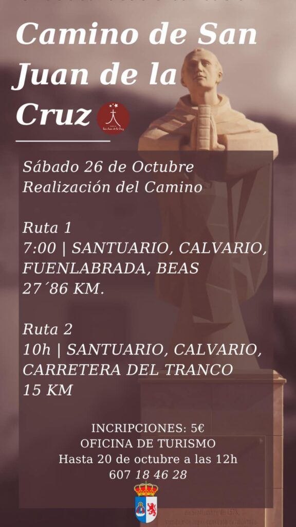 26 octubre · Camino San Juan de la Cruz (Villanueva del Arzobispo)