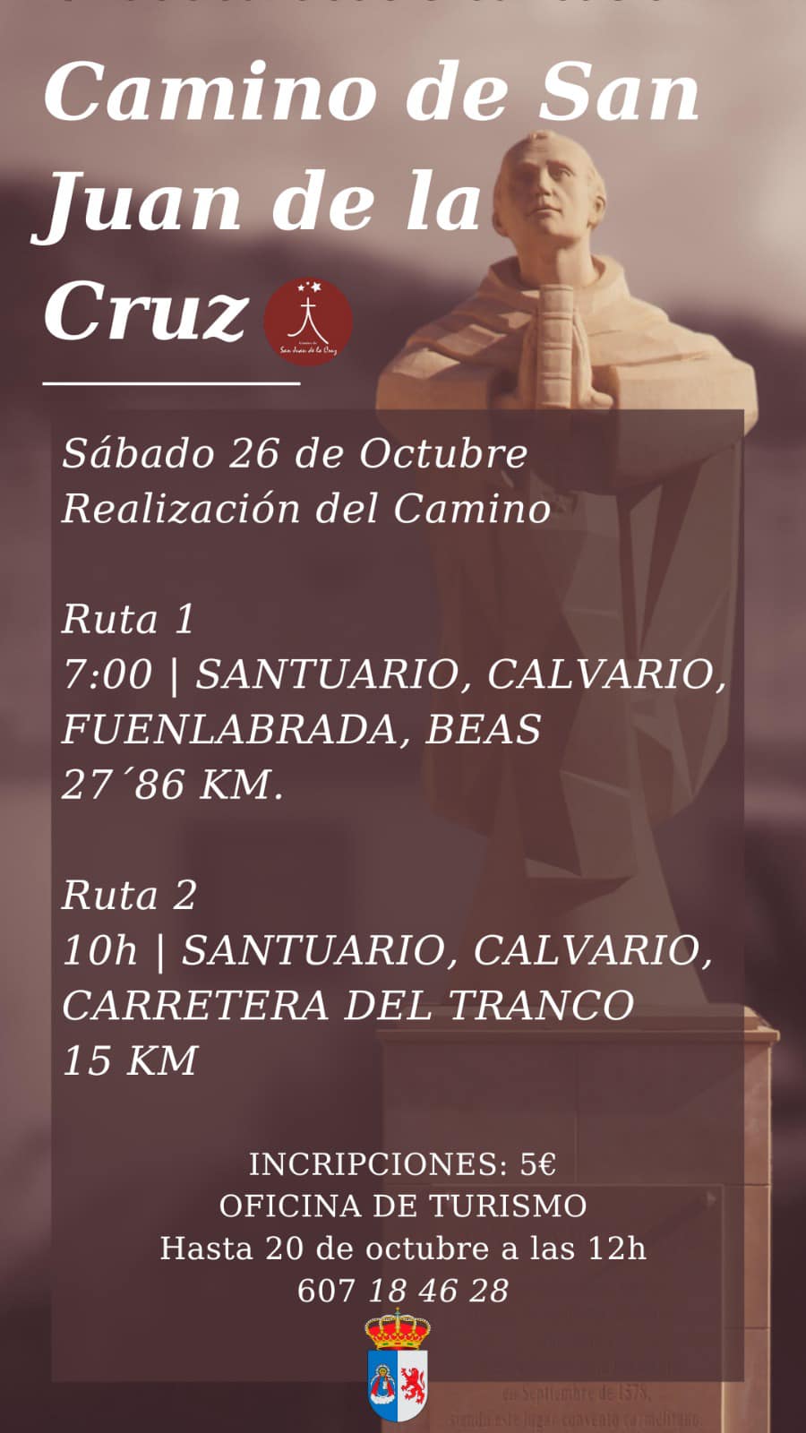 26 octubre · Camino San Juan de la Cruz (Villanueva del Arzobispo)