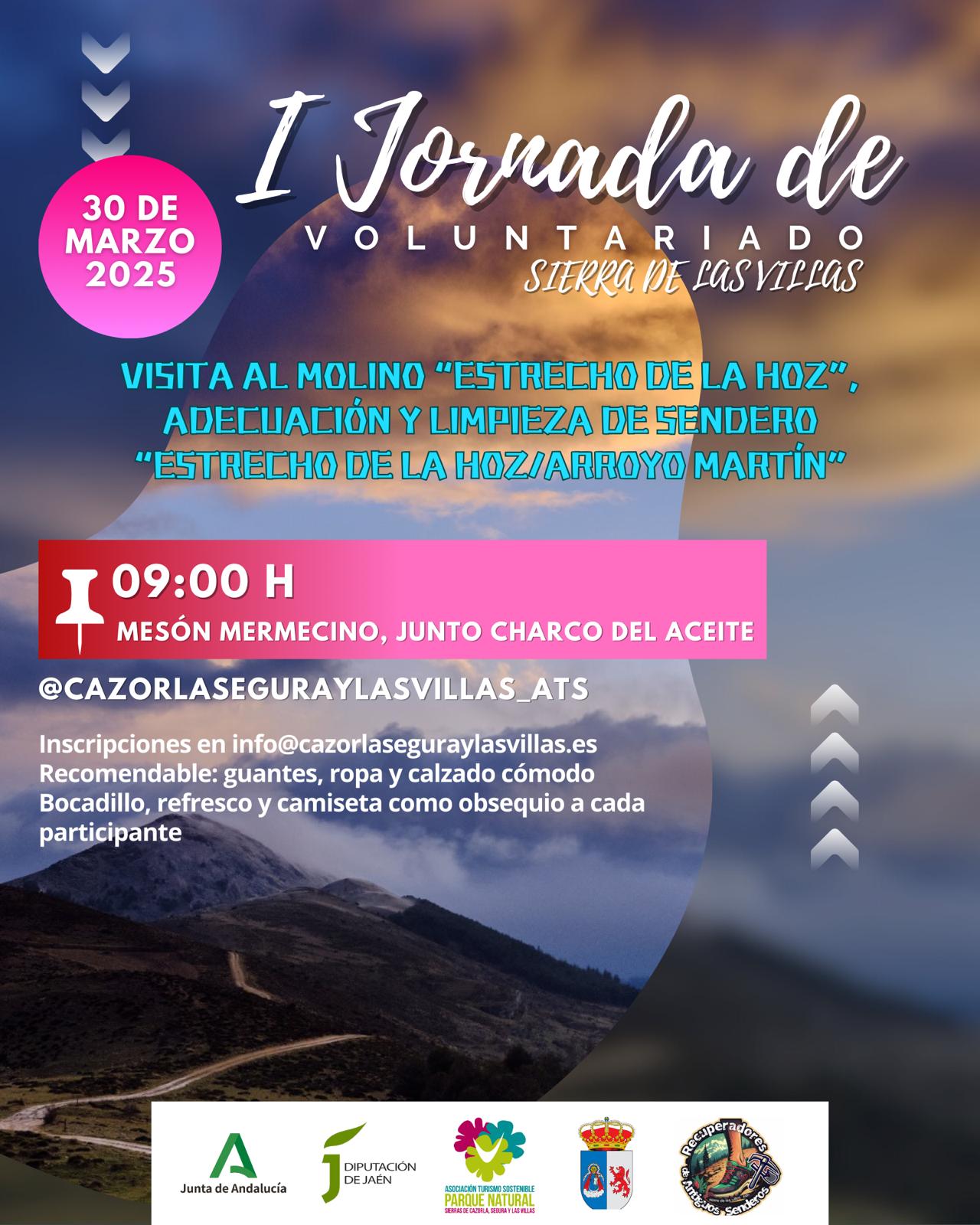 I Jornada de Voluntariado, Sierra de las Villas