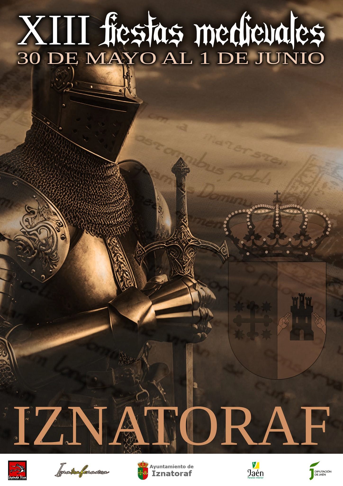 30 mayo-01 junio · XIII Fiestas Medievales de Iznatoraf