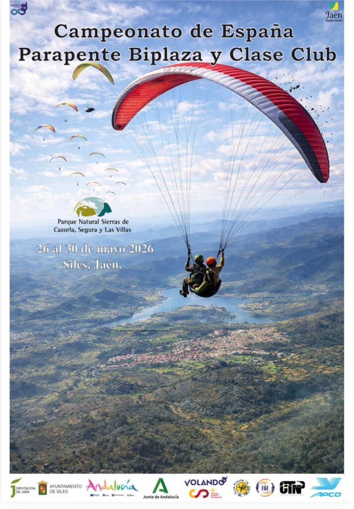 Campeonato de España Parapente Biplaza y Clase Club