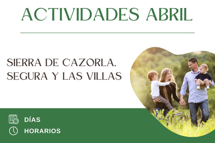 ¡Abril lleno de aventuras inolvidables para disfrutar en familia!