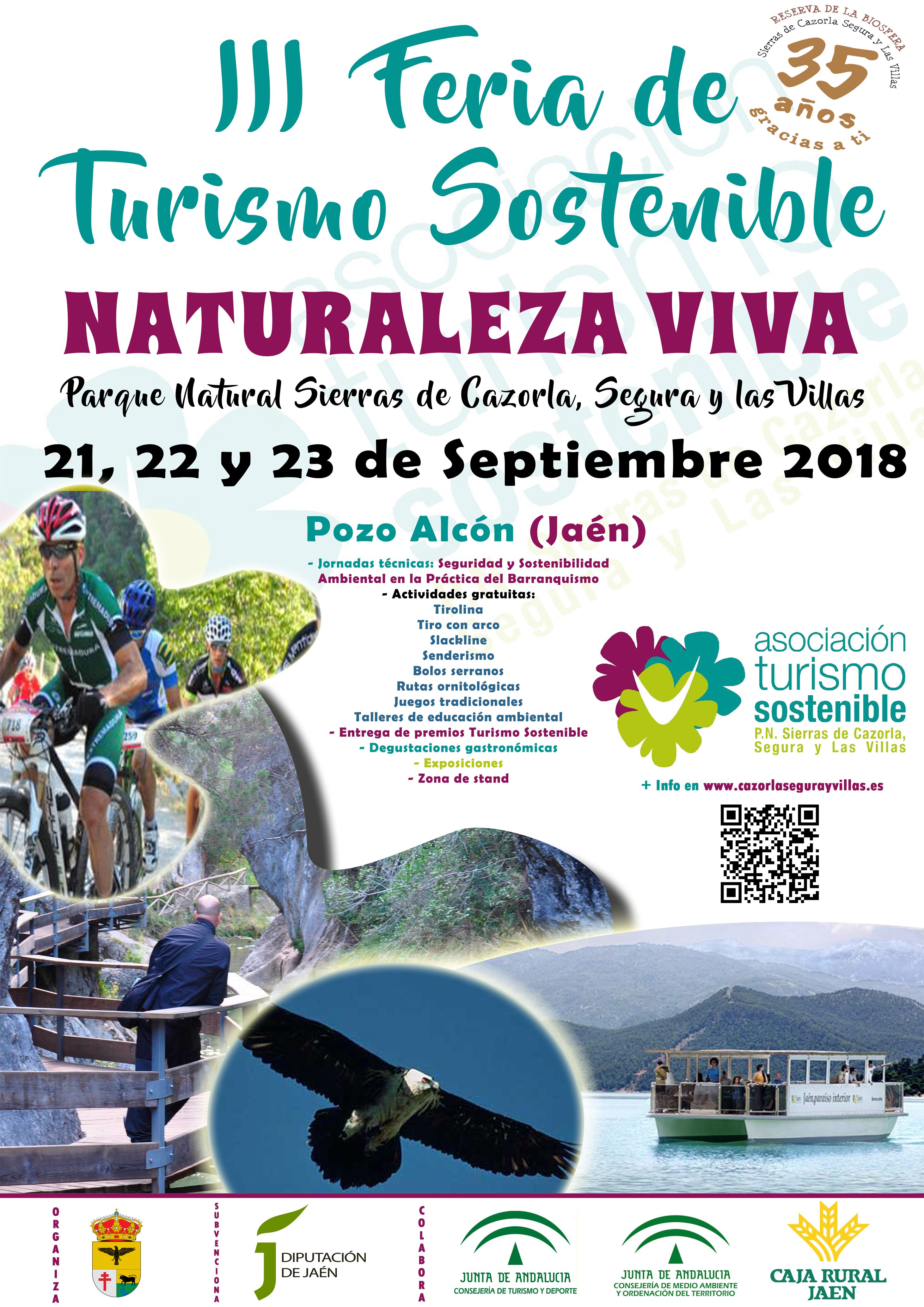 En este momento estás viendo Cartel III Feria de Turismo Sostenible del Parque Natural
