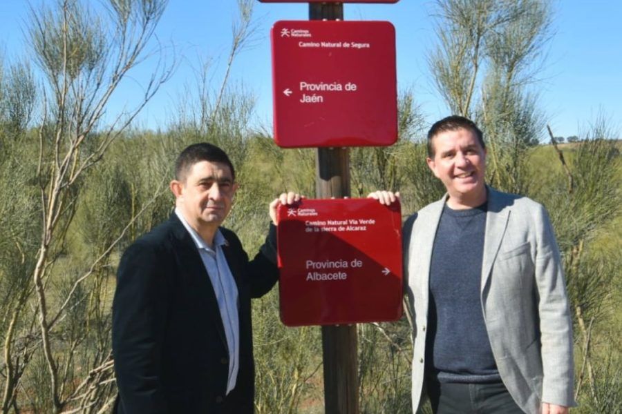 Las diputaciones de Jaén y Albacete potenciarán la promoción conjunta de las vías verdes de Segura y Sierra de Alcaraz