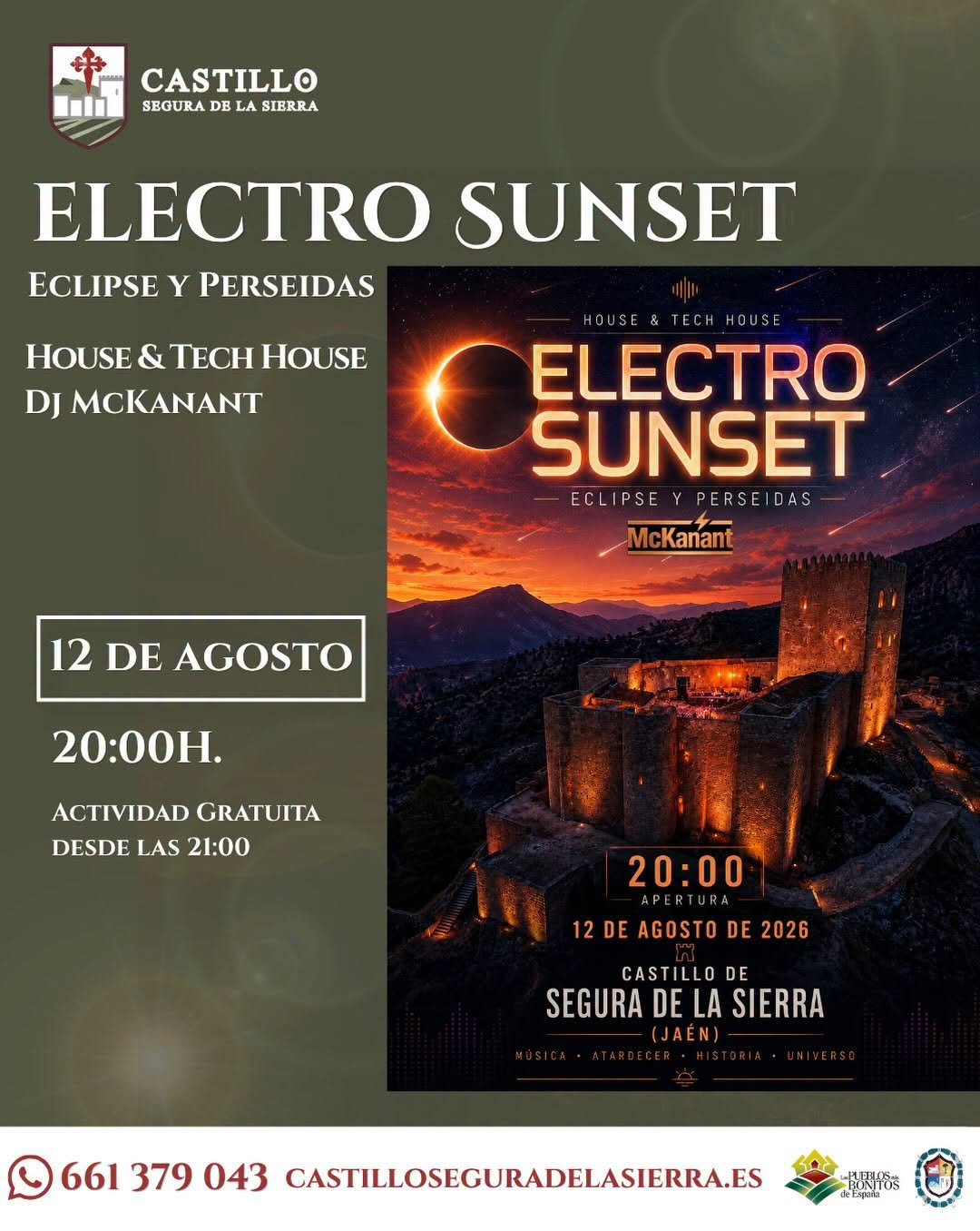 Fiesta electrónica "Electro Sunset"