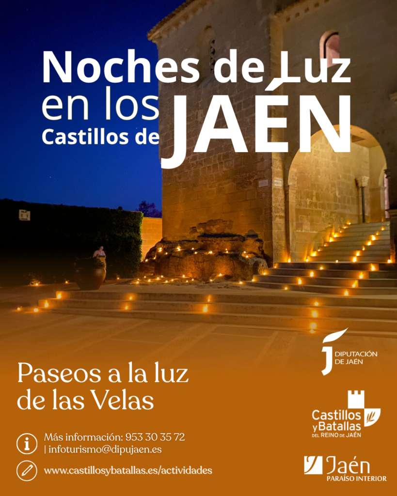 Noches de luz en los castillos de Jaén: Paseos a la luz de las velas