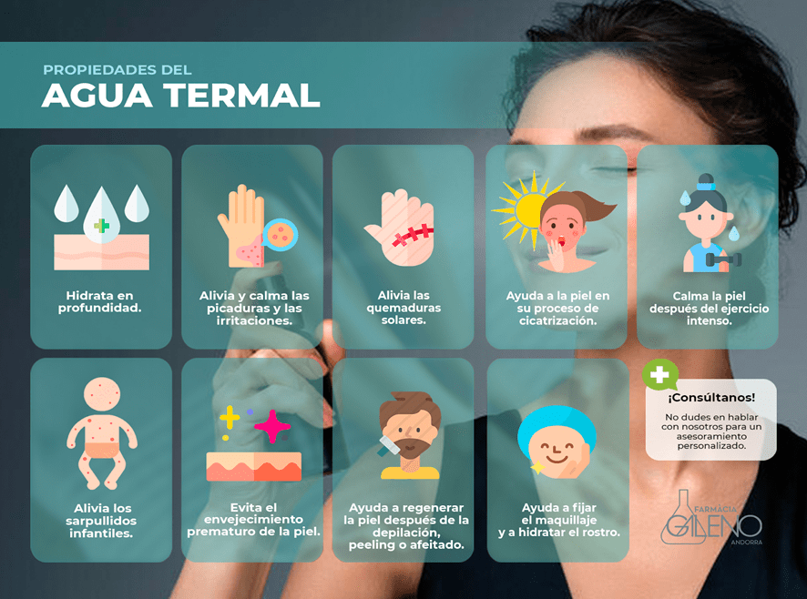 propiedades agua termal