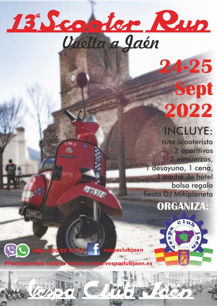 En este momento estás viendo Scooter Run Vuelta a Jaén vuelve a la carretera